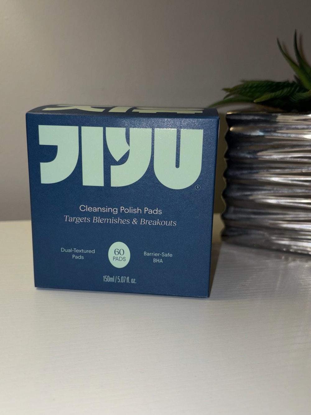 Cleansing Polish Pads for Men — Blue BHA Exfoliating Pads (60)